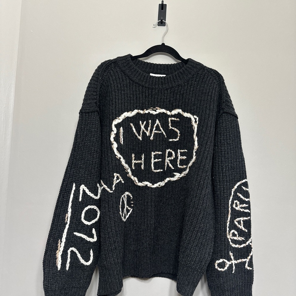 ETUDES STUDIO REGARD GRAFITTI WOOL JUMPER